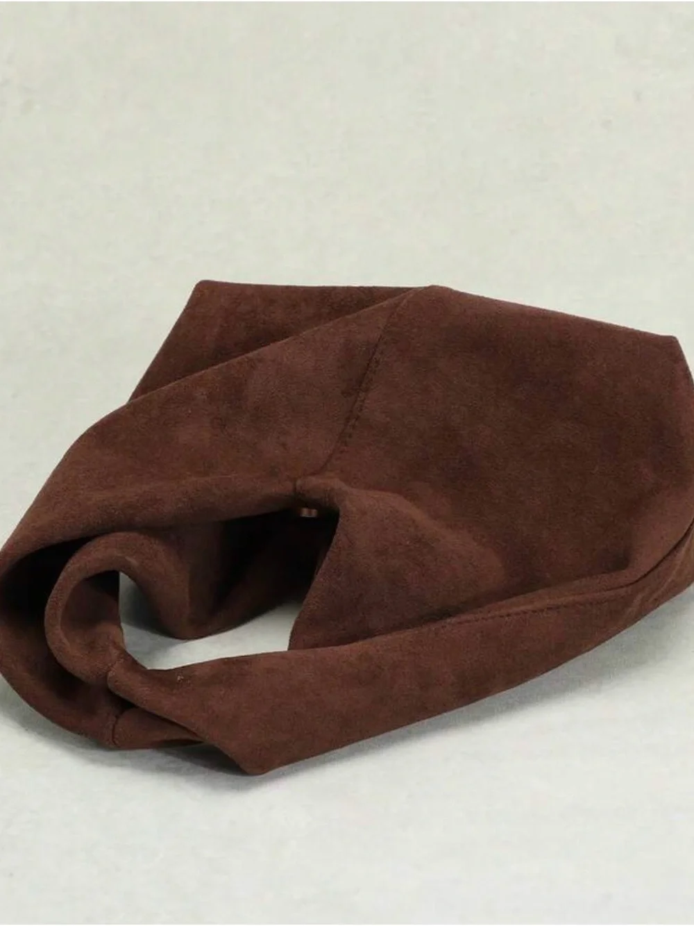 NEW Brown Twist Handle Hobo Shoulder Bag
